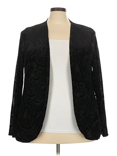 Pre-owned Torrid Kimono In Black
