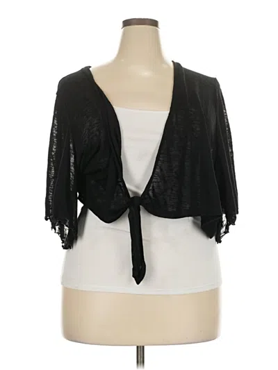 Pre-owned Torrid Kimono In Black