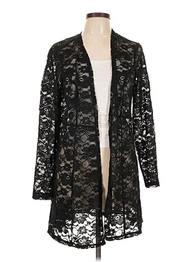 Pre-owned Torrid Kimono In Black