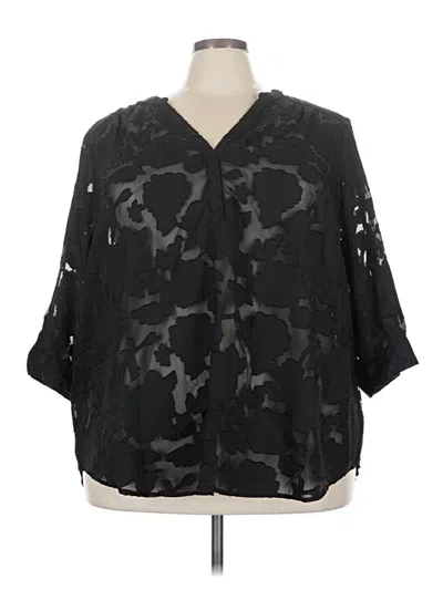 Pre-owned Torrid Kimono In Black