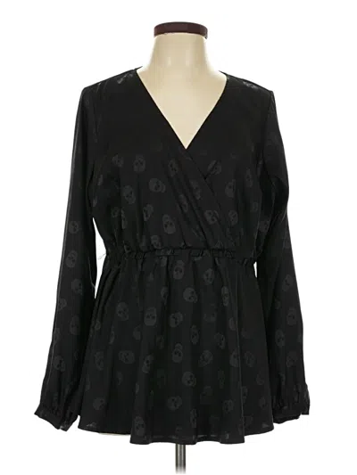 Pre-owned Torrid Kimono In Black