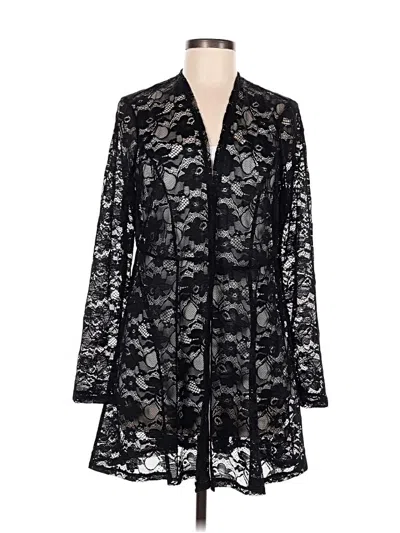 Pre-owned Torrid Kimono In Black