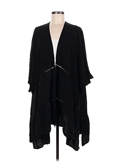 Pre-owned Torrid Kimono In Black