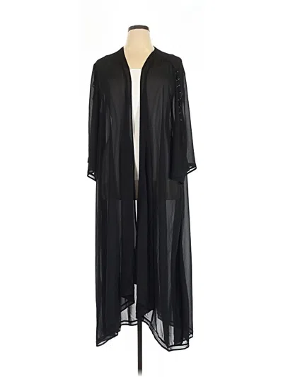 Pre-owned Torrid Kimono In Black