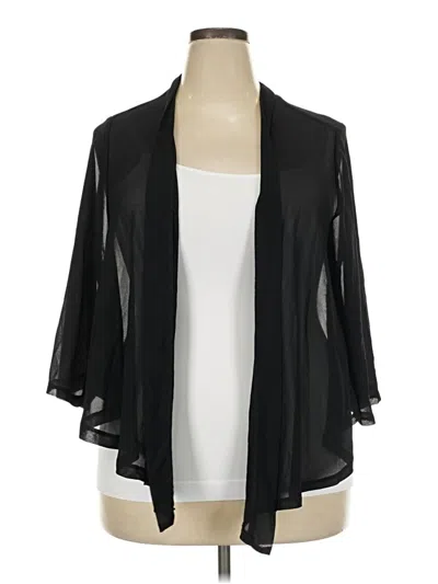 Pre-owned Torrid Kimono In Black