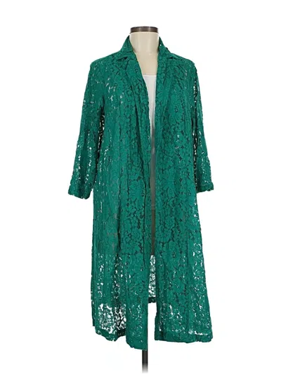 Pre-owned Torrid Kimono In Blue