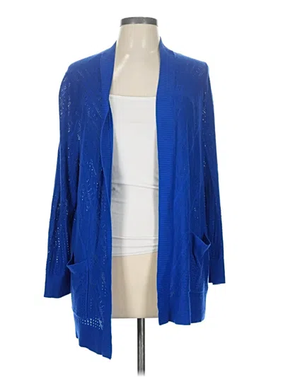 Pre-owned Torrid Kimono In Blue