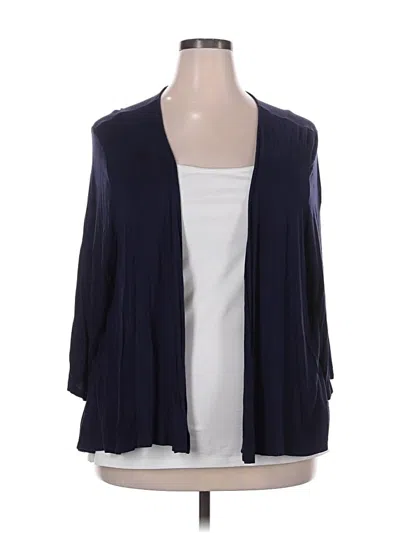 Pre-owned Torrid Kimono In Blue