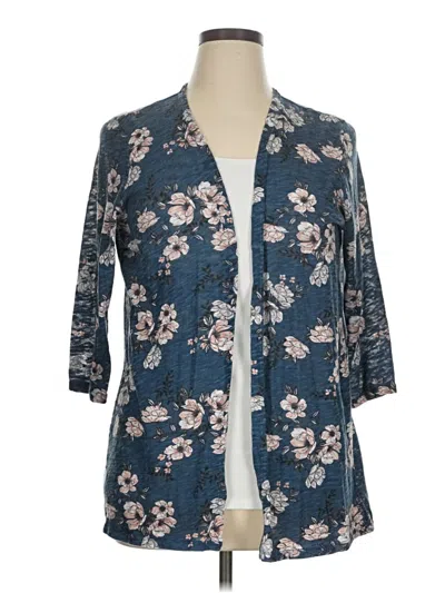 Pre-owned Torrid Kimono In Blue
