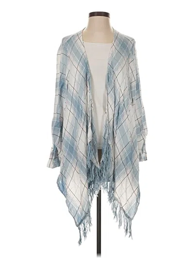 Pre-owned Torrid Kimono In Blue