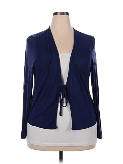 Pre-owned Torrid Kimono In Blue