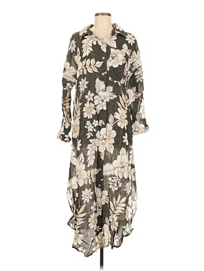 Pre-owned Torrid Kimono In Brown