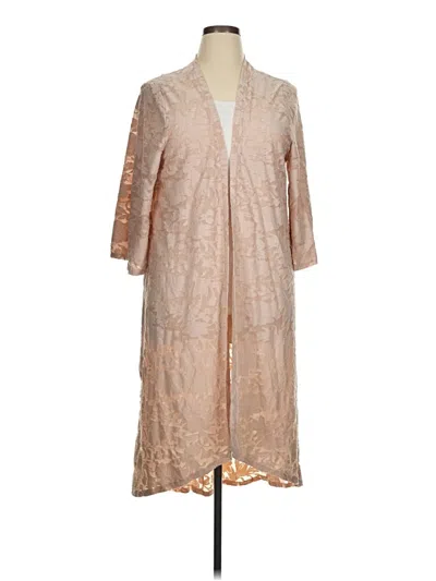 Pre-owned Torrid Kimono In Brown