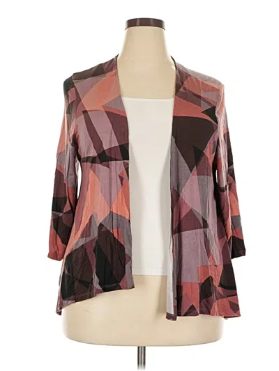 Pre-owned Torrid Kimono In Brown