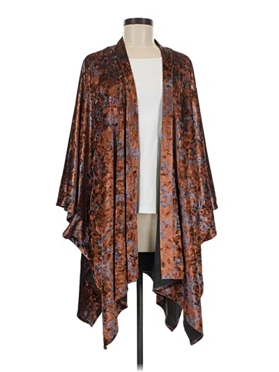 Pre-owned Torrid Kimono In Brown