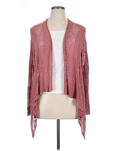 Pre-owned Torrid Kimono In Burgundy