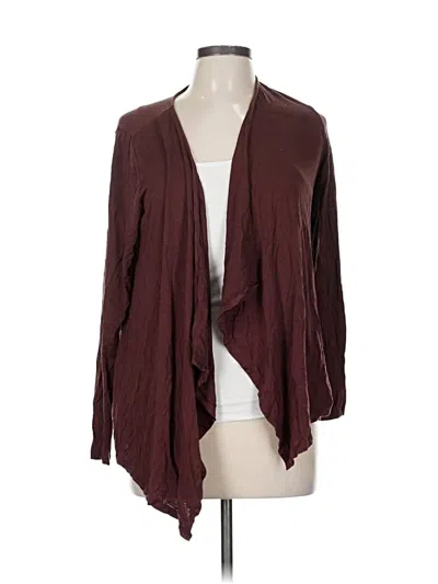 Pre-owned Torrid Kimono In Burgundy