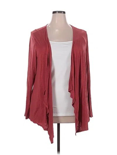 Pre-owned Torrid Kimono In Burgundy