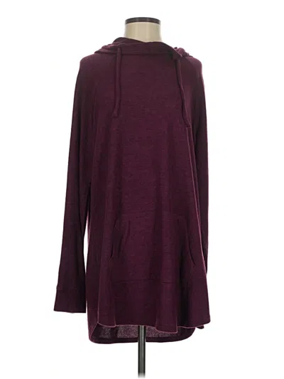 Pre-owned Torrid Kimono In Burgundy