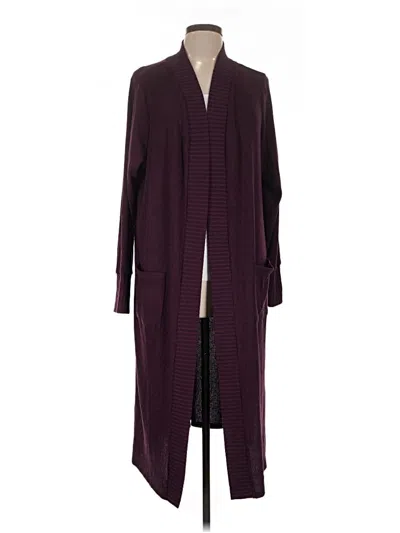 Pre-owned Torrid Kimono In Burgundy
