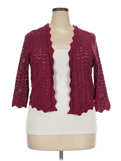 Torrid Kimono In Burgundy