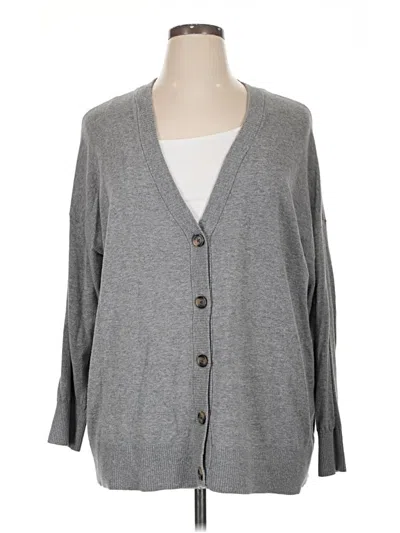 Pre-owned Torrid Kimono In Gray