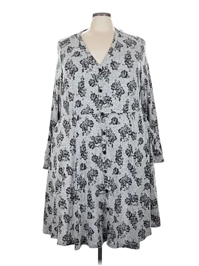 Pre-owned Torrid Kimono In Gray