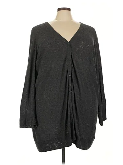 Pre-owned Torrid Kimono In Gray