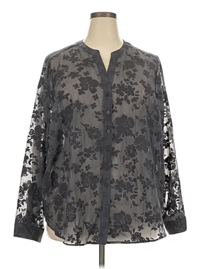 Pre-owned Torrid Kimono In Gray