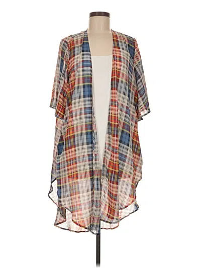 Pre-owned Torrid Kimono In Gray