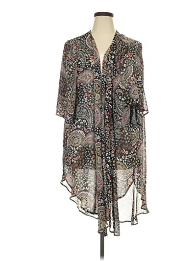 Pre-owned Torrid Kimono In Gray