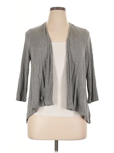 Pre-owned Torrid Kimono In Gray
