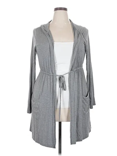 Pre-owned Torrid Kimono In Gray