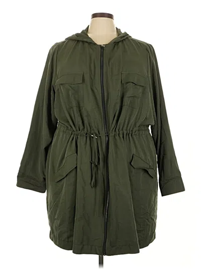 Pre-owned Torrid Kimono In Green