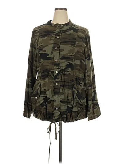 Pre-owned Torrid Kimono In Green