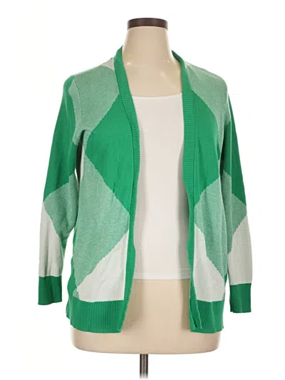 Pre-owned Torrid Kimono In Green