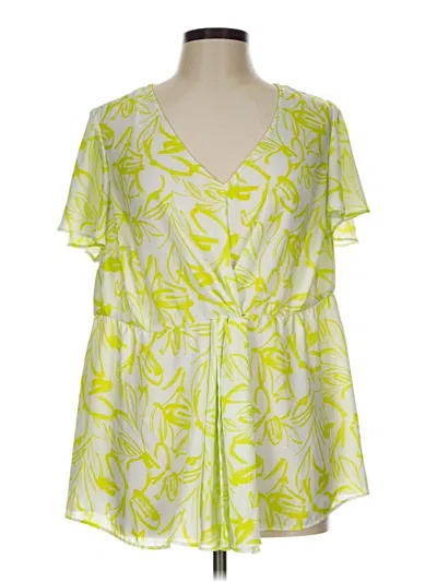 Pre-owned Torrid Kimono In Green