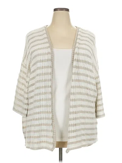 Pre-owned Torrid Kimono In Ivory