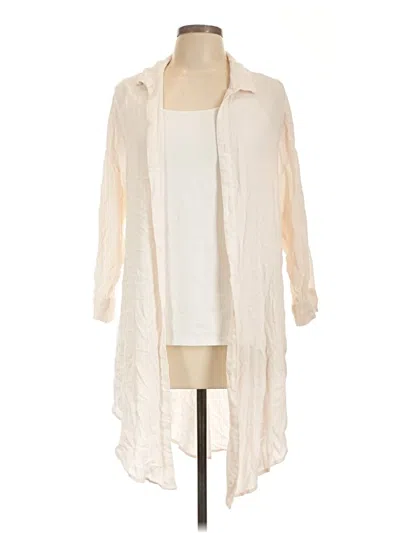 Pre-owned Torrid Kimono In Ivory