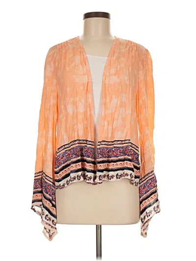 Pre-owned Torrid Kimono In Orange