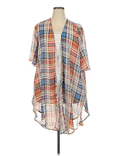 Pre-owned Torrid Kimono In Orange