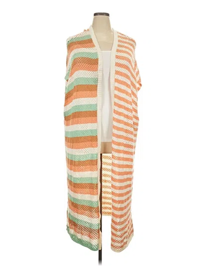 Pre-owned Torrid Kimono In Orange
