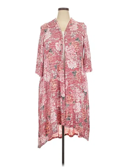 Pre-owned Torrid Kimono In Pink