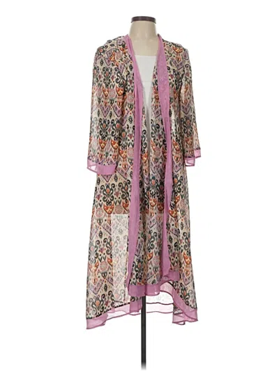 Pre-owned Torrid Kimono In Pink