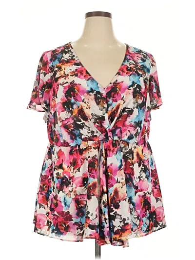Pre-owned Torrid Kimono In Pink