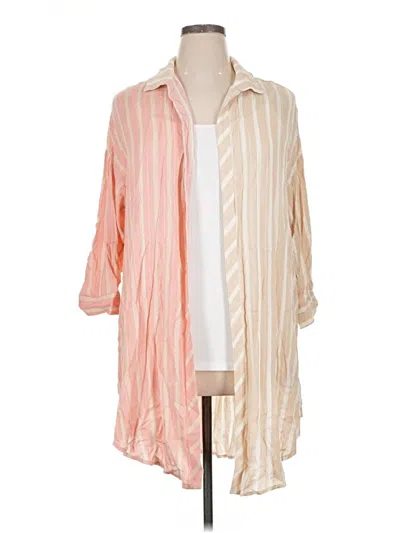 Pre-owned Torrid Kimono In Pink