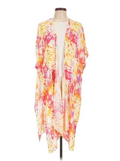 Pre-owned Torrid Kimono In Pink