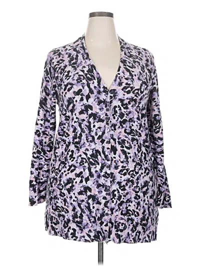 Pre-owned Torrid Kimono In Purple