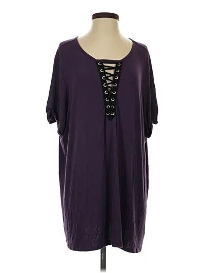 Pre-owned Torrid Kimono In Purple