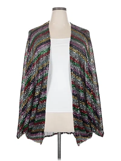 Pre-owned Torrid Kimono In Silver